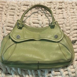Cole Haan Village F04 Lime Shoulder Bag Leather